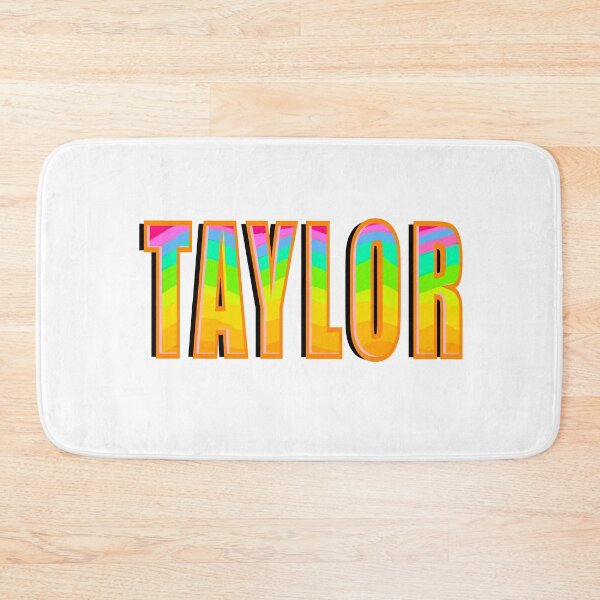 Item preview, Taylor girls name woman’s first name in bold rainbow calligraphy text. Cute personalised personalized customized name Gift for Taylor designed and sold by Artonmytee.