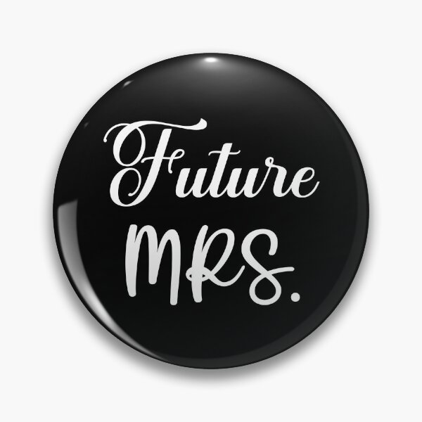 Item preview, Future Mrs T-shirt - Sticker Redbubble designed and sold by bluehatgraphics.