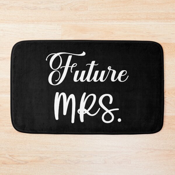 Item preview, Future Mrs T-shirt - Sticker Redbubble designed and sold by bluehatgraphics.