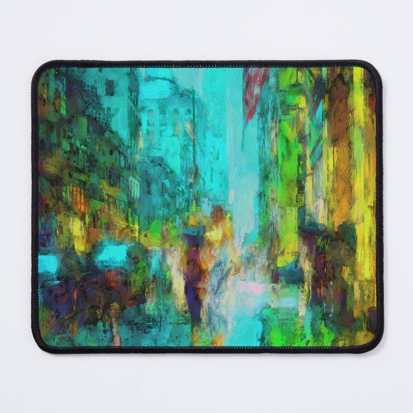 Item preview, New Yorker In Rain designed and sold by ArtOfCrimson.