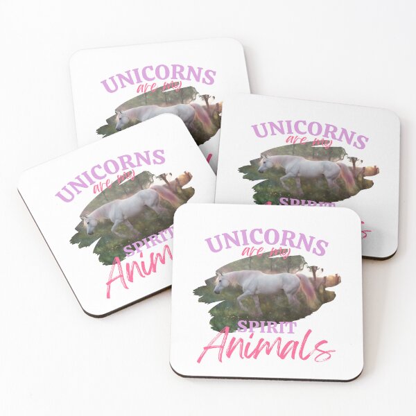 Item preview, Unicorns Are My Spirit Animals designed and sold by deserthorse.