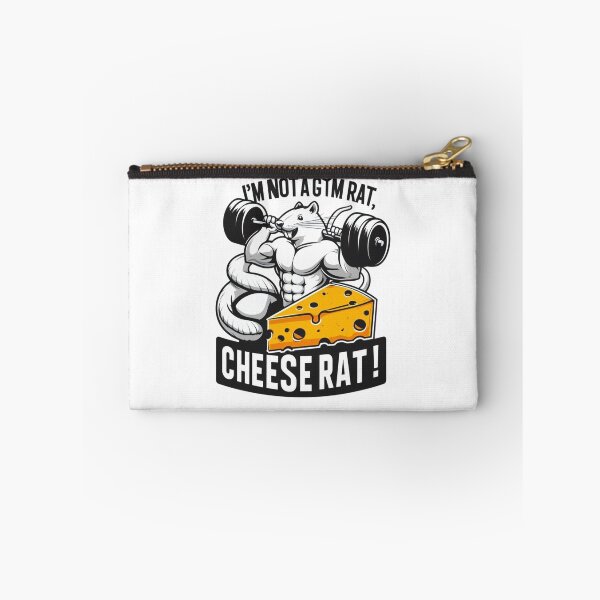 Item preview, I'm not a Gym Rat, I'm a Cheese Rat! designed and sold by Gulyabani.