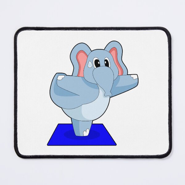 Item preview, Elephant Yoga Fitness Gymnastics designed and sold by Snabdesign84.