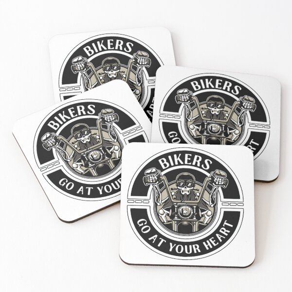 Item preview, Bikers Go At Your Heart designed and sold by Scorpion Creative.