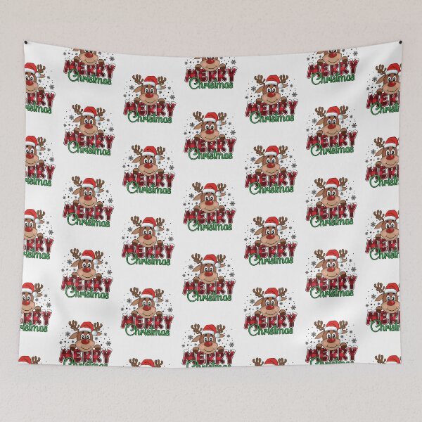 Item preview, Merry Christmas Reindeer Design designed and sold by Peter Stawicki.