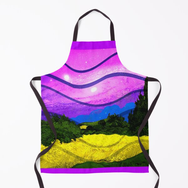 Item preview, Wheat Field with Cypresses by Van Gogh (Remix by SABRE) designed and sold by sabreart.