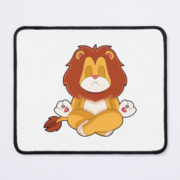 Item preview, Lion Yoga Fitness Meditation designed and sold by Snabdesign84.