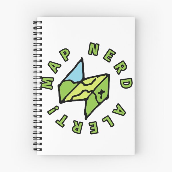 Item preview, map nerd alert designed and sold by GodsOfArt.