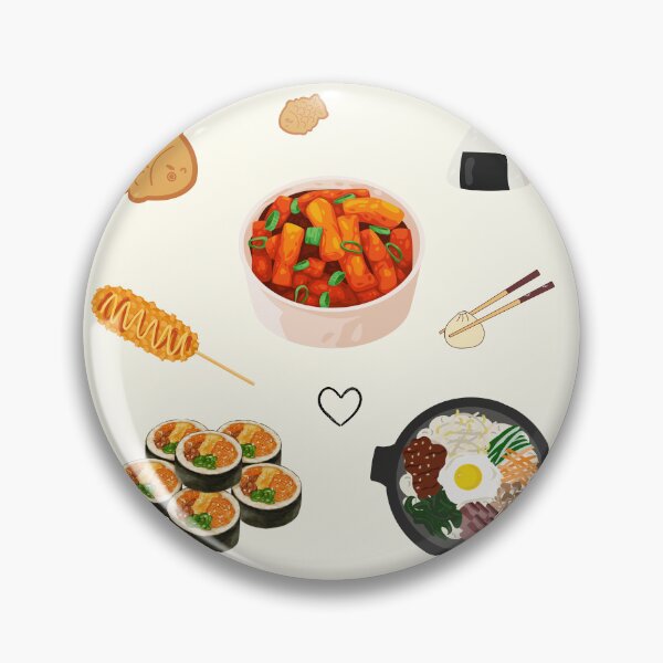 Item preview, korean food *choose medium sticker* designed and sold by nelkrshop.