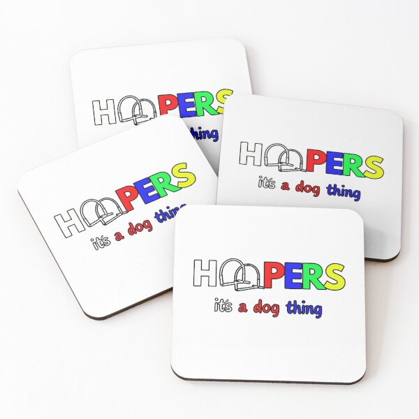 Item preview, Dog Hoopers - Hoopers, it's a Dog thing, colorful designed and sold by LBKdesigns.