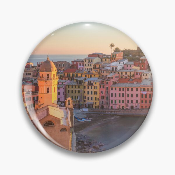 Item preview, Vernazza village, view at sunset. Cinque Terre, Liguria, Italy designed and sold by Stefano Orazzini.