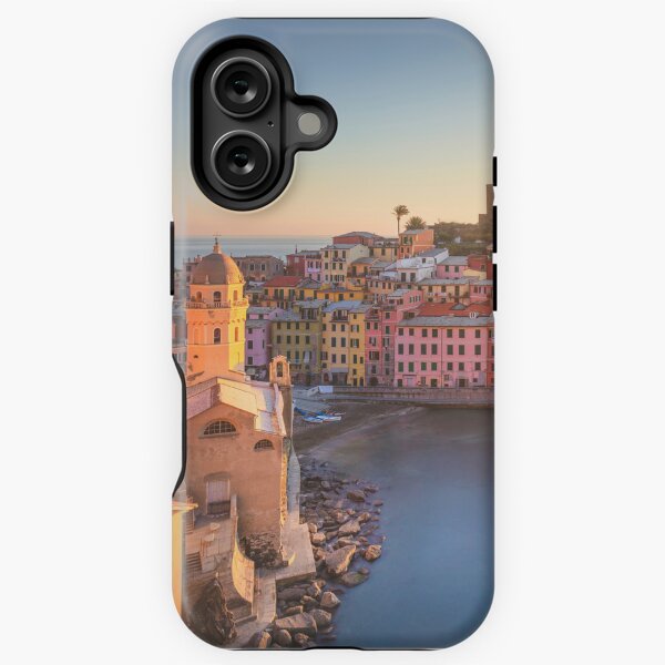 Aperçu de l'œuvre Village de Vernazza, vue au coucher du soleil. Cinque Terre, Ligurie, Italie créée et vendue par Stefano Orazzini.