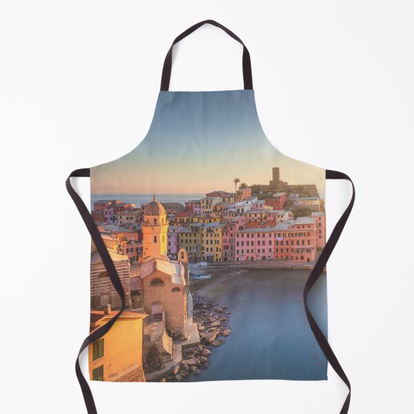 Item preview, Vernazza village, view at sunset. Cinque Terre, Liguria, Italy designed and sold by Stefano Orazzini.