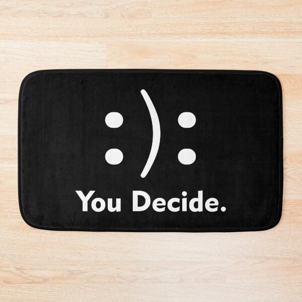 Item preview, You Decide T-shirt - Sticker Redbubble designed and sold by bluehatgraphics.