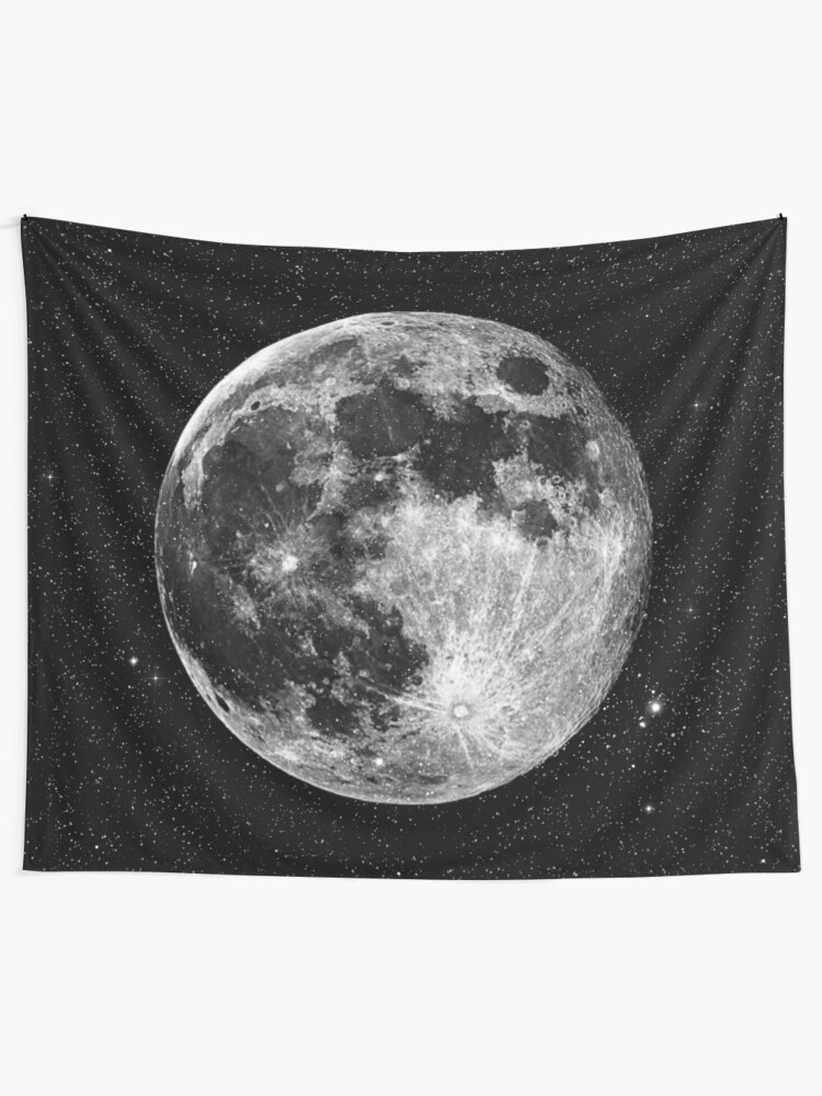 Alternate view of Full Moon Tapestry