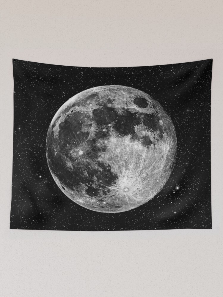 Alternate view of Full Moon Tapestry