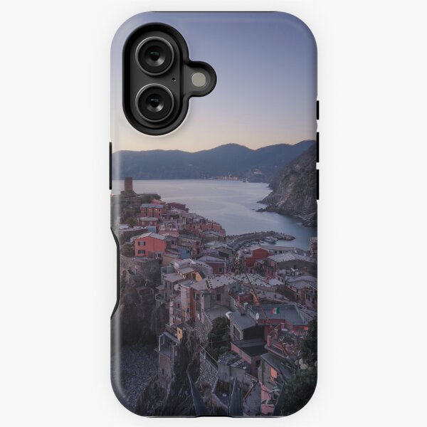 Aperçu de l'œuvre Heure bleue sur le village de Vernazza. Cinque Terre, Italie créée et vendue par Stefano Orazzini.