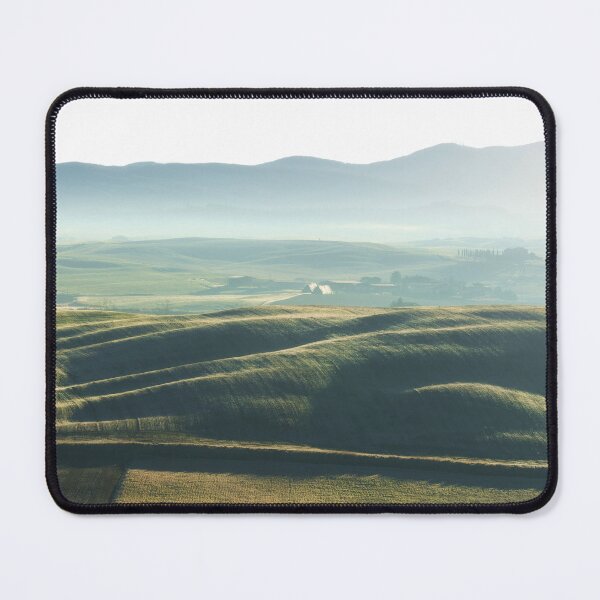 Item preview, Foggy morning in Tuscany. Rolling hills at sunrise. Pienza, Val d'Orcia designed and sold by Stefano Orazzini.