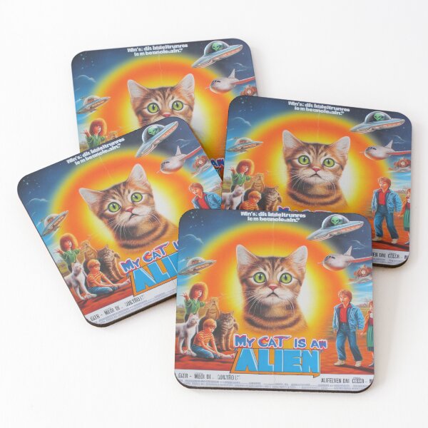 Item preview, My cat is an alien designed and sold by MercrediCanon.