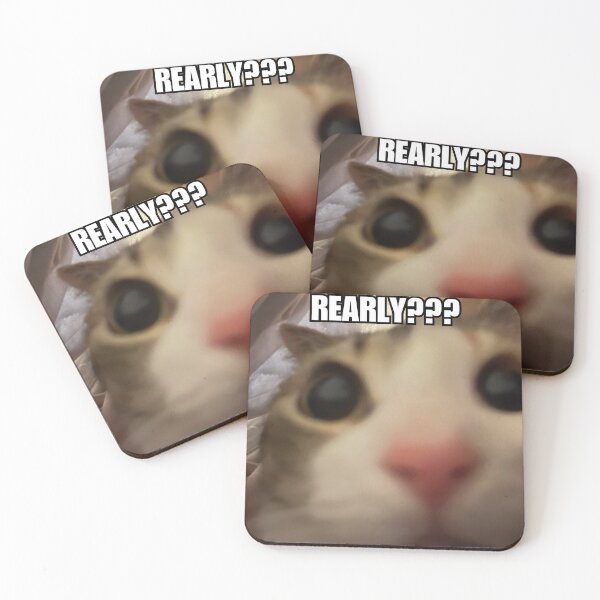 Item preview, Rearly? Cat Meme designed and sold by Maddie Lamb.