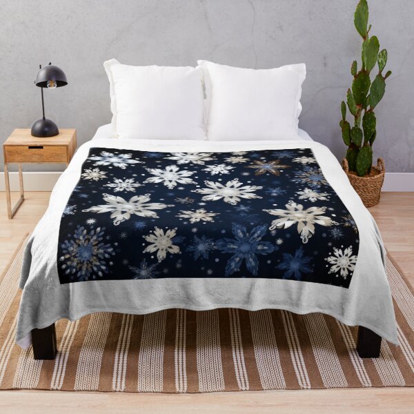 Item preview, Beauty snowflakes pattern designed and sold by SmileshareShop.