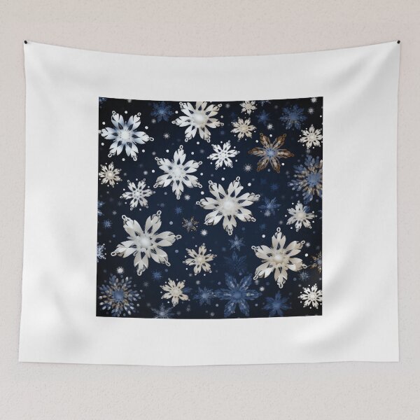 Item preview, Beauty snowflakes pattern designed and sold by SmileshareShop.