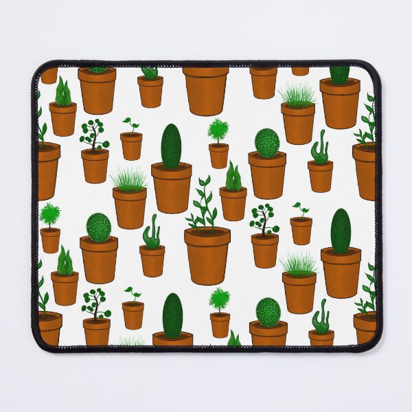Item preview, Potted plants pattern designed and sold by TicaCreations.