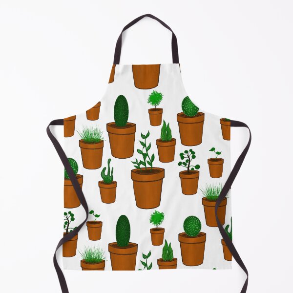 Item preview, Potted plants pattern designed and sold by TicaCreations.
