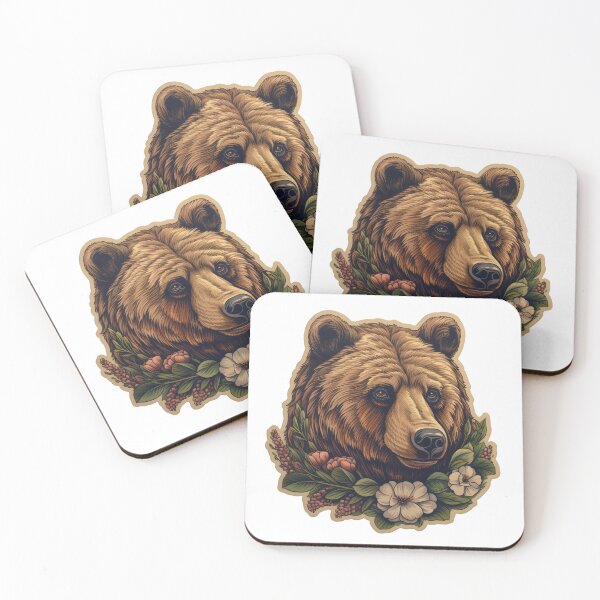 Item preview, Brown Bear waking up designed and sold by WildStix.
