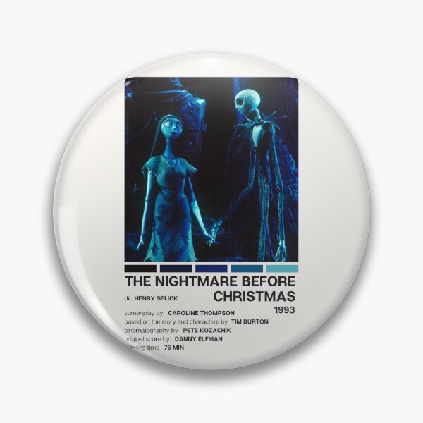 Item preview, The Nightmare Before Christmas (1993) Movie Poster designed and sold by YellowishCat15.