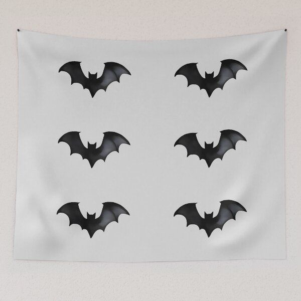 Item preview, Black Halloween Bat Silhouette designed and sold by BloomCatB.