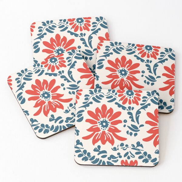 Item preview, Block Print Pattern designed and sold by SideSignal.