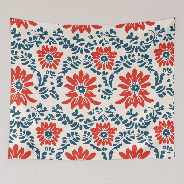 Item preview, Block Print Pattern designed and sold by SideSignal.