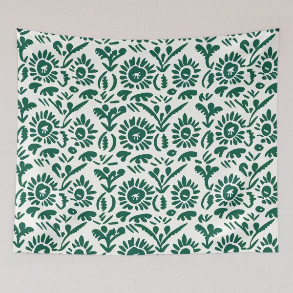 Item preview, Block Print Pattern designed and sold by SideSignal.