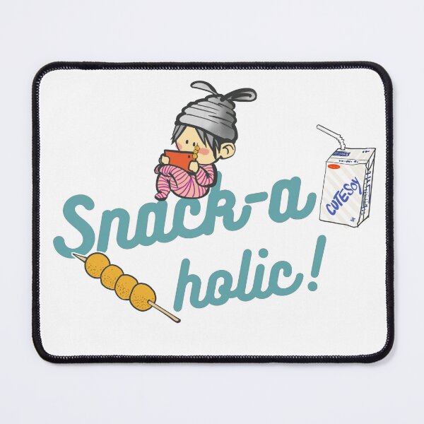 Item preview, Snack-A-Holic! designed and sold by SnackingCute.