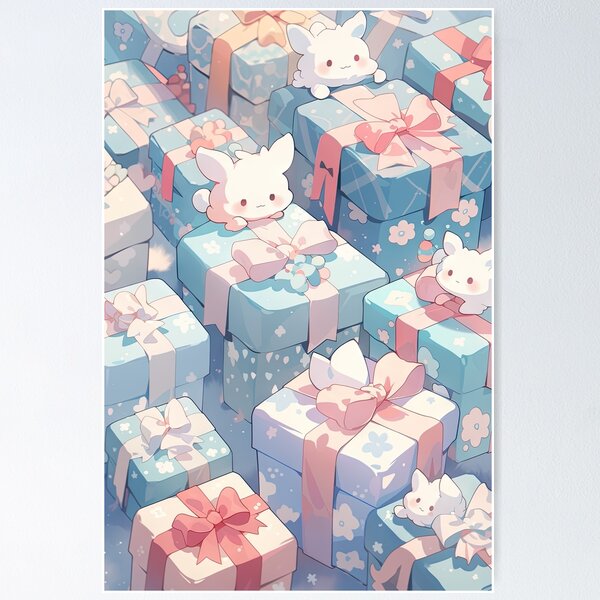 Artikelvorschau, Super süßes Kawaii-Geschenkmuster entworfen und verkauft von BetterDesigners.