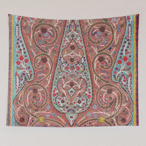 Item preview, Rasht Antique Persian Wall Hanging Print designed and sold by Vicky Brago-Mitchell®.