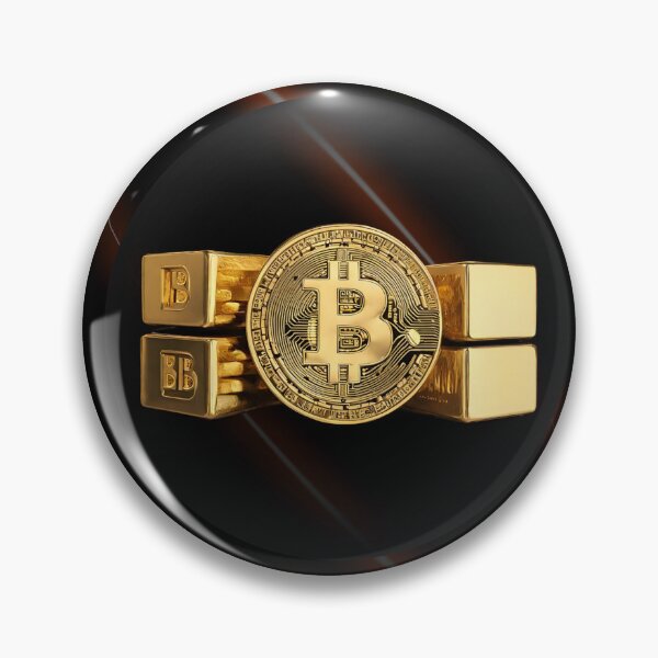Item preview, Gold Bitcoin Crypto designed and sold by WhatYouNeedNow.