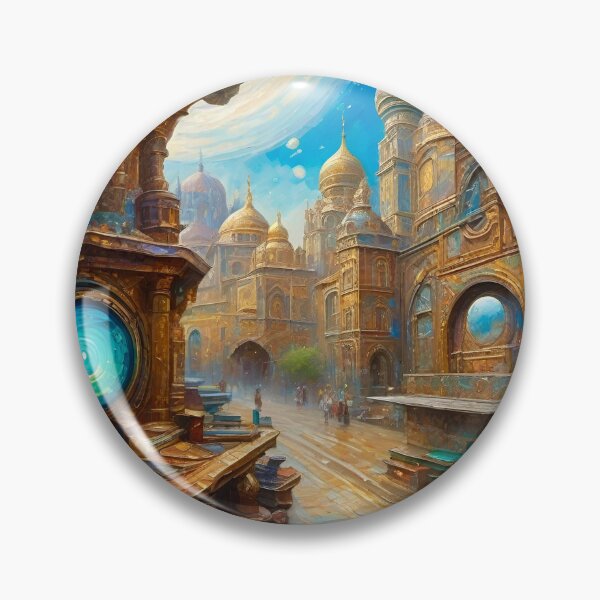 Item preview, Alien Cityscape designed and sold by Delerat7.