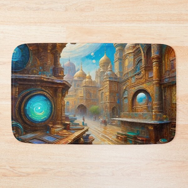 Item preview, Alien Cityscape designed and sold by Delerat7.