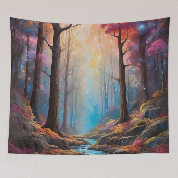 Item preview, Enchanted Glitzy Forest A designed and sold by Vitalka-uk.