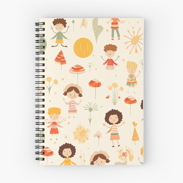 Item preview, Happy kids pattern designed and sold by SmileshareShop.