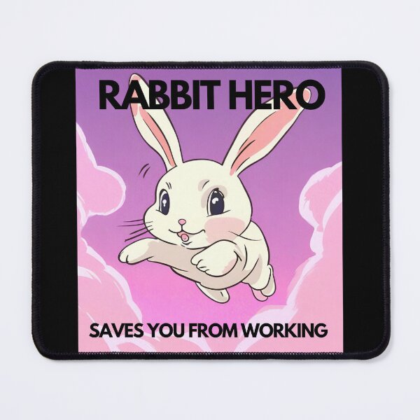 Item preview, Rabbit (bunny) hero saves from working designed and sold by VonLogaart.