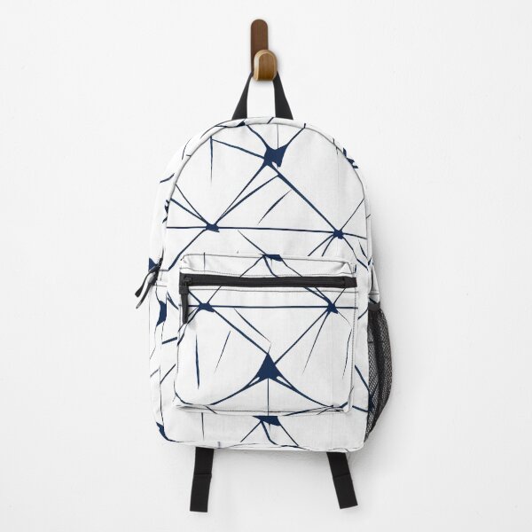Item preview, Navy Blue Neural Net Geometric Pattern designed and sold by hesacoolkid.