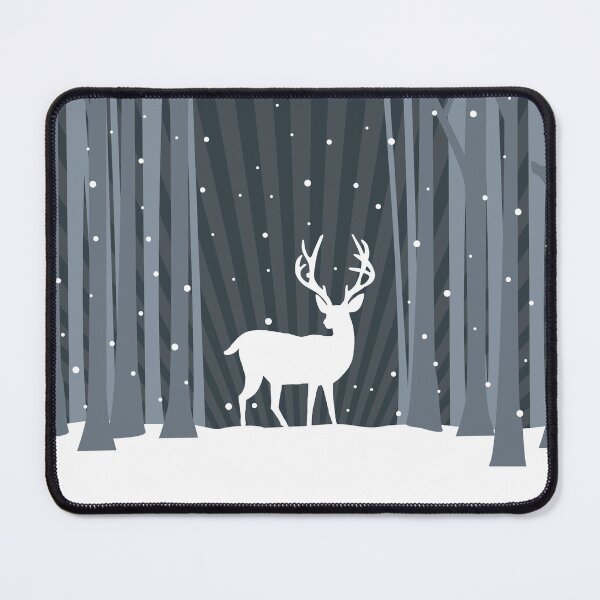 Item preview, Snow Deer In the Woods designed and sold by hidden-design.