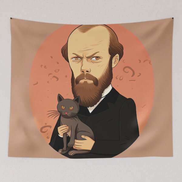 Item preview, Fyodor Dostoevsky | cute style designed and sold by ComicsFactory.