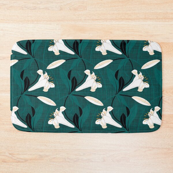 Item preview, Dark teal lilies designed and sold by kobyakov.
