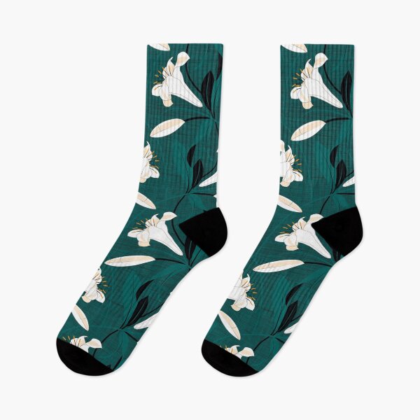 Item preview, Dark teal lilies designed and sold by kobyakov.