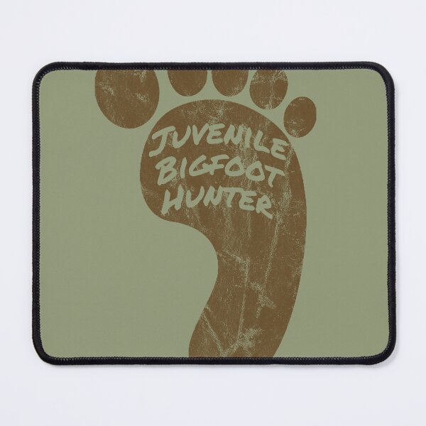 Item preview, Juvenile Bigfoot Hunter - Vintage Distressed Footprint designed and sold by GVRDesign.