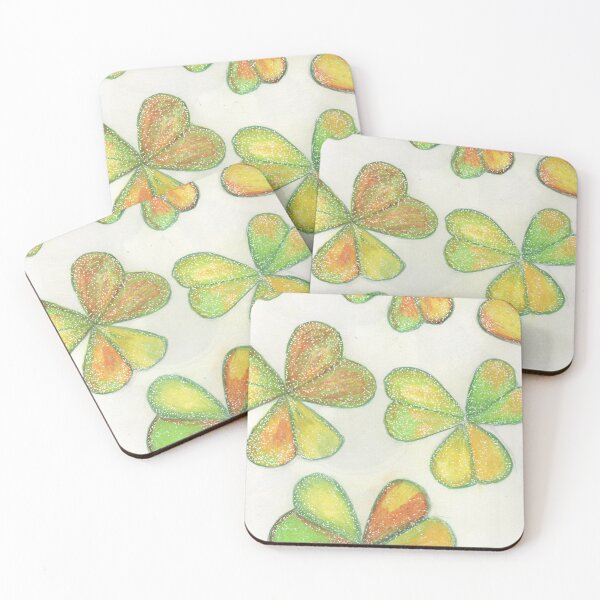 Item preview, 3 leaf lucky clovers designed and sold by Artbysarah23.